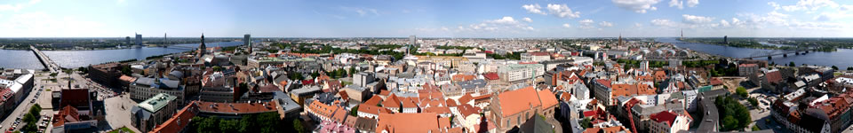 Riga old town, virtual tour 